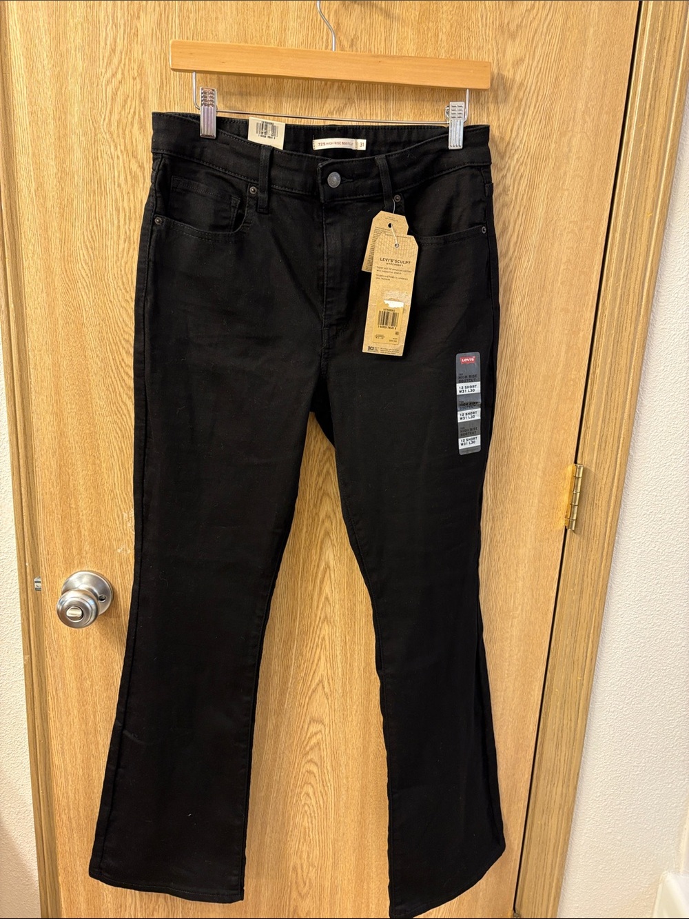 Levi's Black Bootcut Jeans